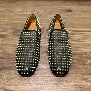 🚫SOLD🚫 Christian Louboutin Men’s Dandelion Spikes Loafers